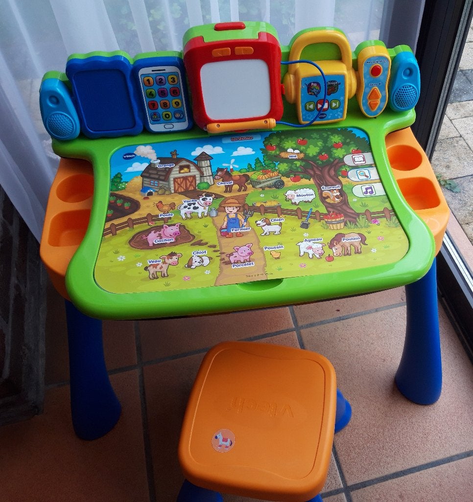 -Vtech Magische schrijftafel (Franse Versie), Kinderen en Baby's, Ophalen of Verzenden, Zo goed als nieuw