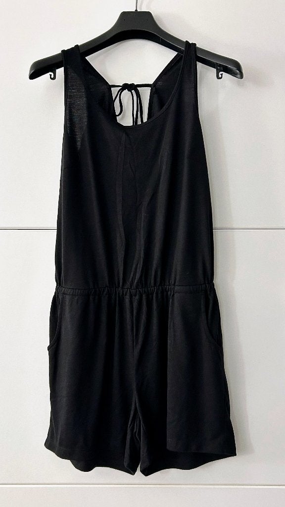 Zwarte playsuit, Kleding | Dames, Zwart, Maat 42/44 (L), Zo goed als nieuw, Esmara