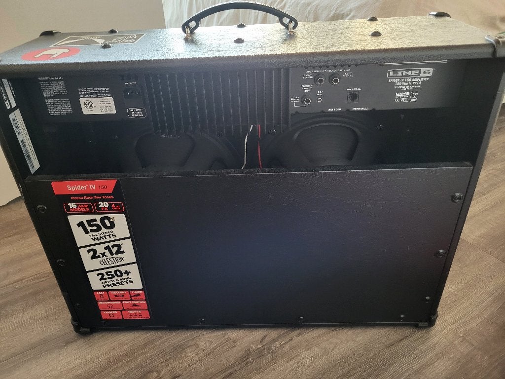 Line 6 Spider IV 150W 2x12 gitaarversterker, Muziek en Instrumenten, Ophalen, Gebruikt, Gitaar, 100 watt of meer