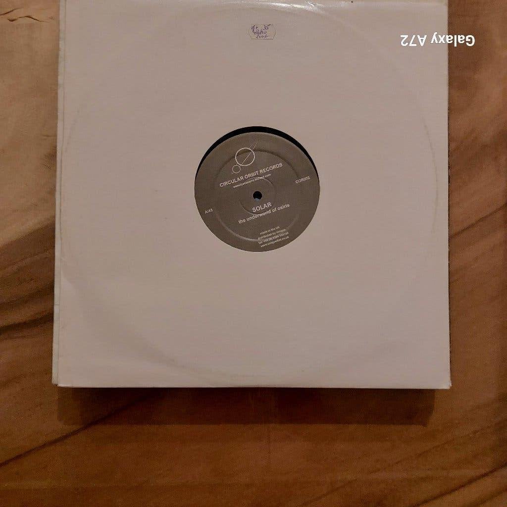 solar the underworld of osiris 12 inch maxi, Cd's en Dvd's, Vinyl | Dance en House, Gebruikt, Trip Hop of Breakbeat, Ophalen of Verzenden