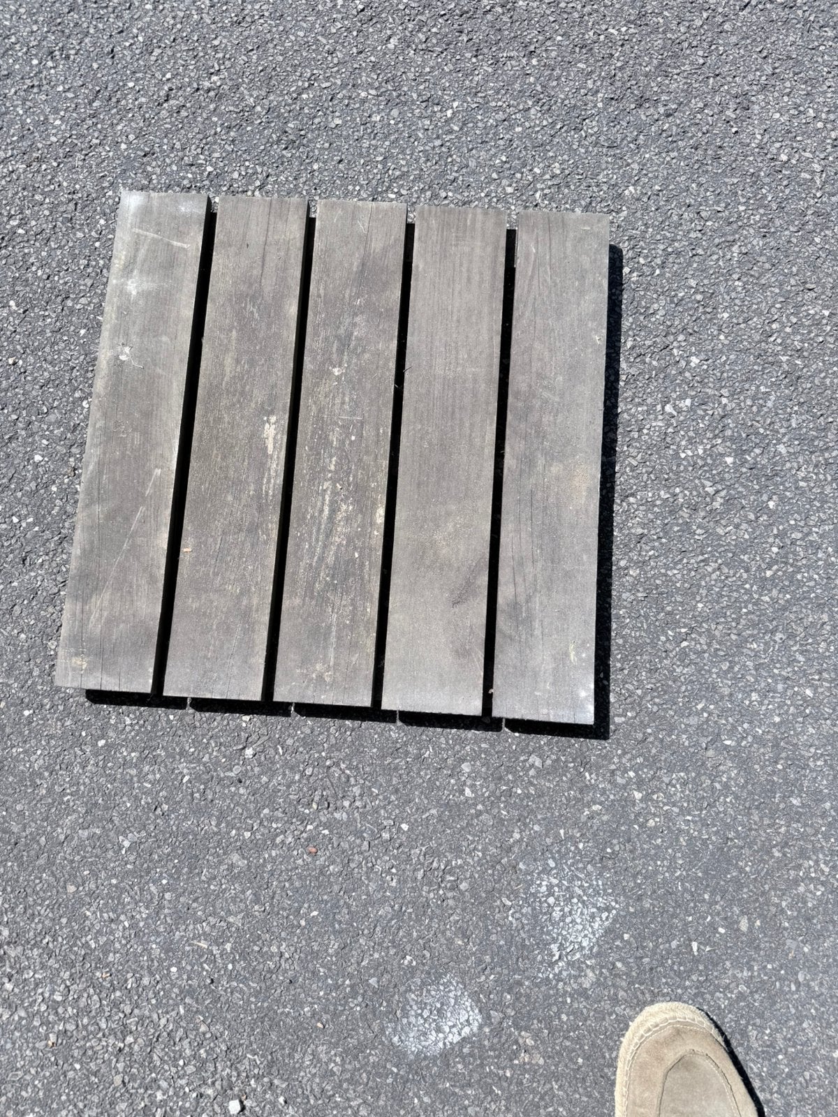60 grenen terras tegels 50 - 50cm, Tuin en Terras, Ophalen, Zo goed als nieuw