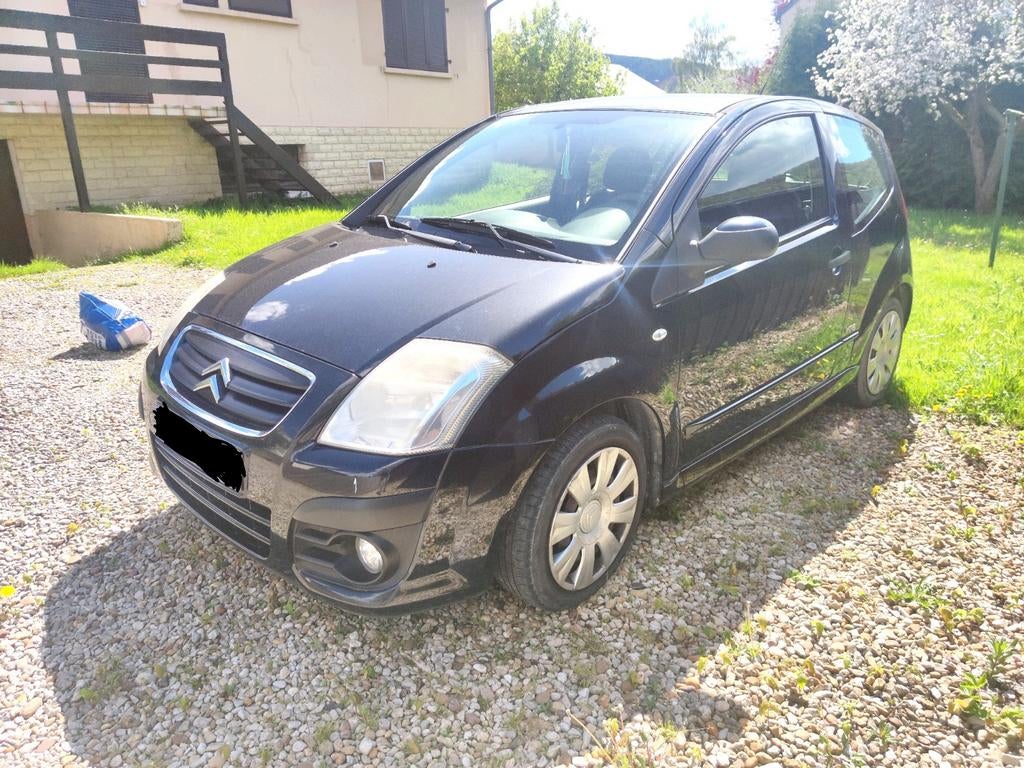 Citroën C2 1.4 HDi VTR, Auto's, Voorwielaandrijving, Stof, Zwart, 4 cilinders