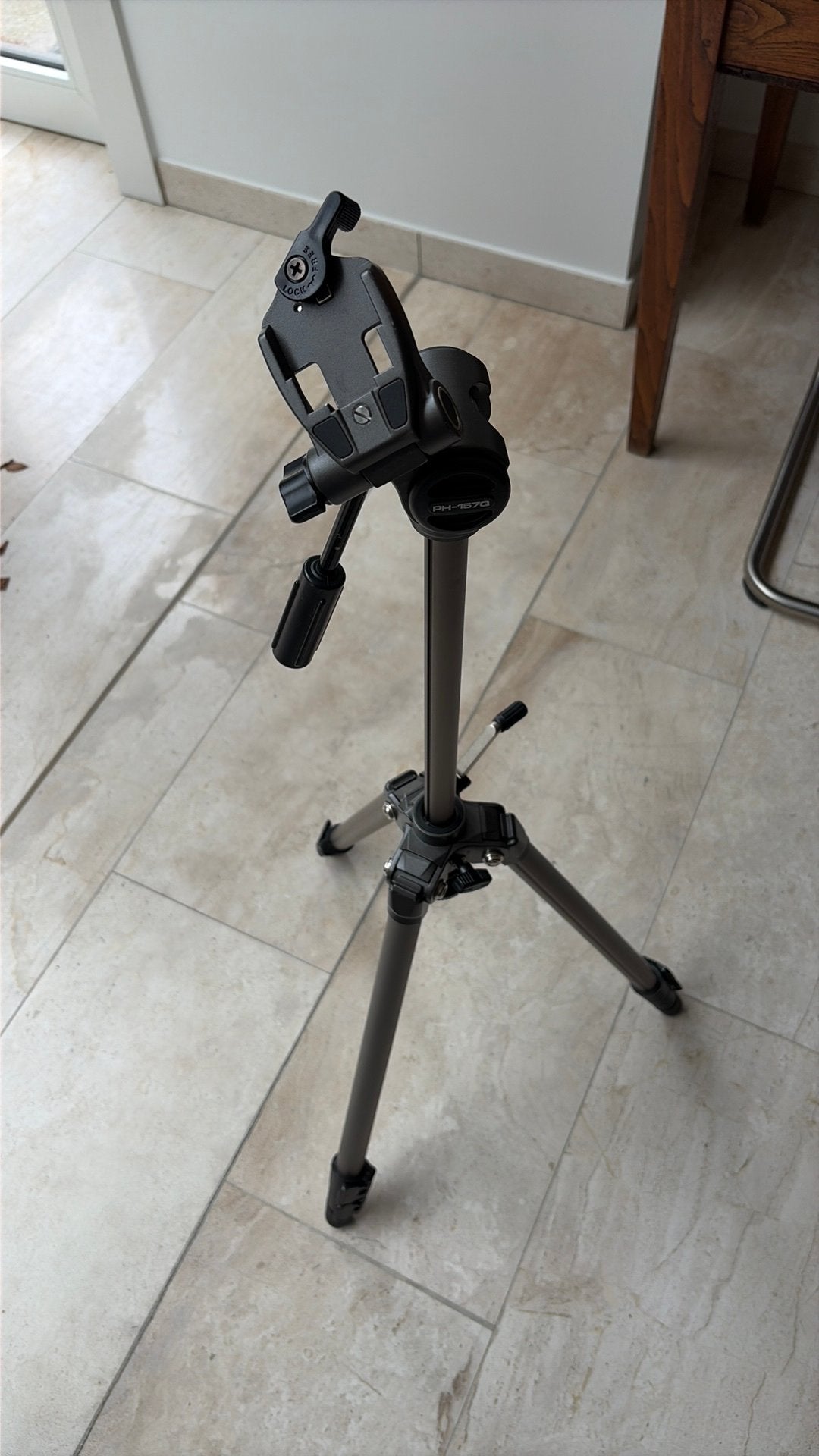 Velbon Sherpa 5370D + PH-157Q, Enlèvement, Utilisé, Trépied, Velbon