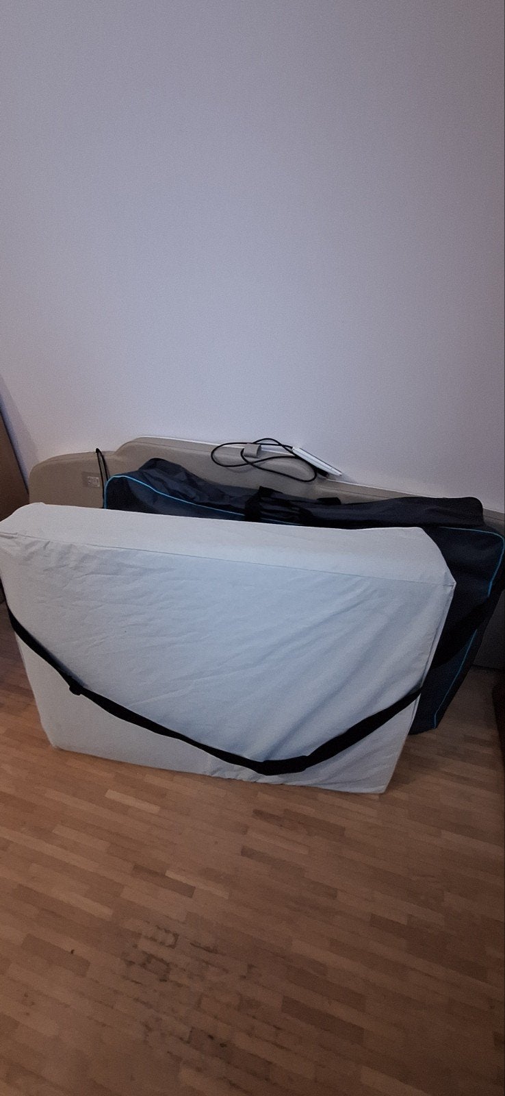 Massage bed., Ophalen