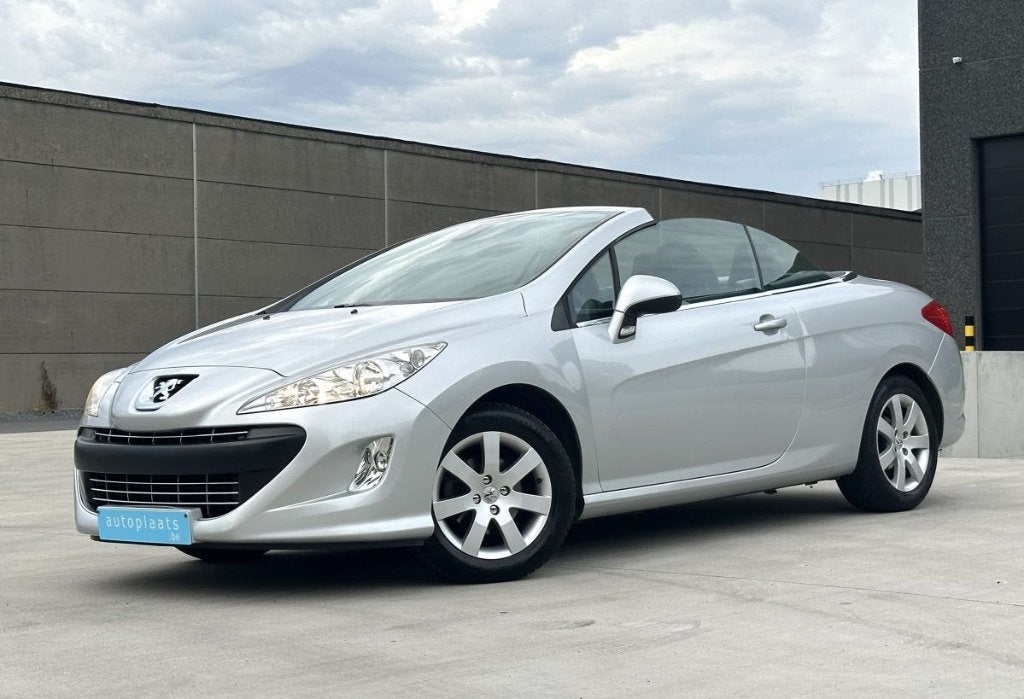 Peugeot 308 cabrio 1.6HDI GPS Cruise Eerste eigenaar 113pk, Auto's, Cabriolet, Bedrijf, 1560 cc, Zilver of Grijs