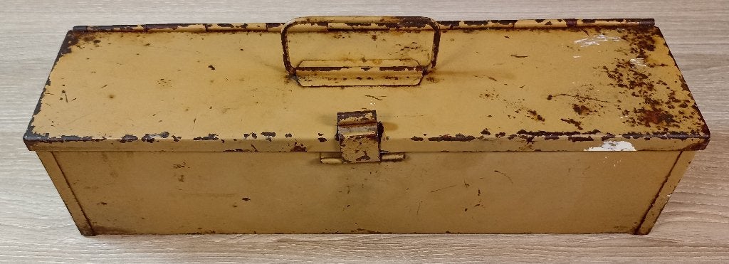 Rare boite Allemande pour accessoires Zubehörkasten ww2, Collections, Envoi, Armée de terre, Autres types
