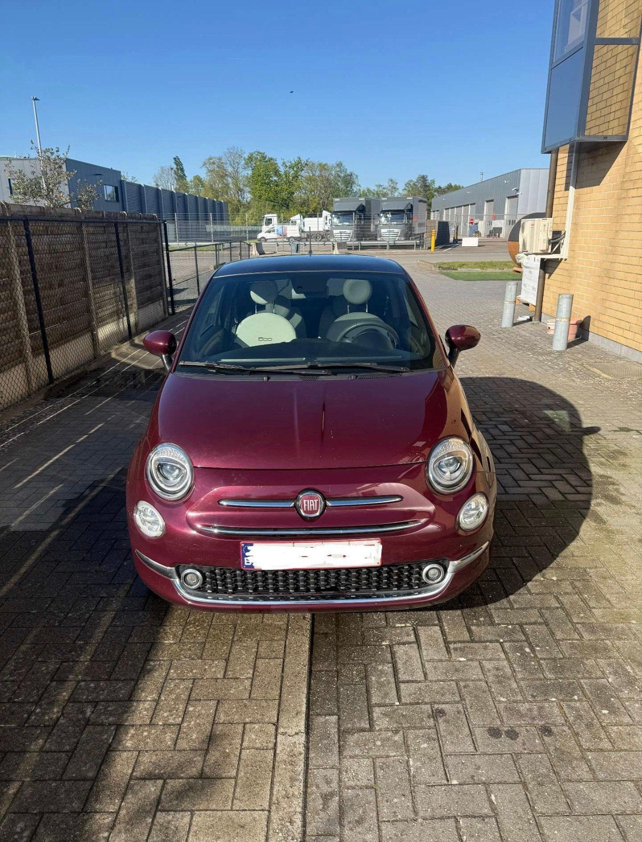 Belle Fiat 500 bien equipé, Autos, Fiat, Particulier, Android Auto, Essence, Automatique, Cuir, Enlèvement