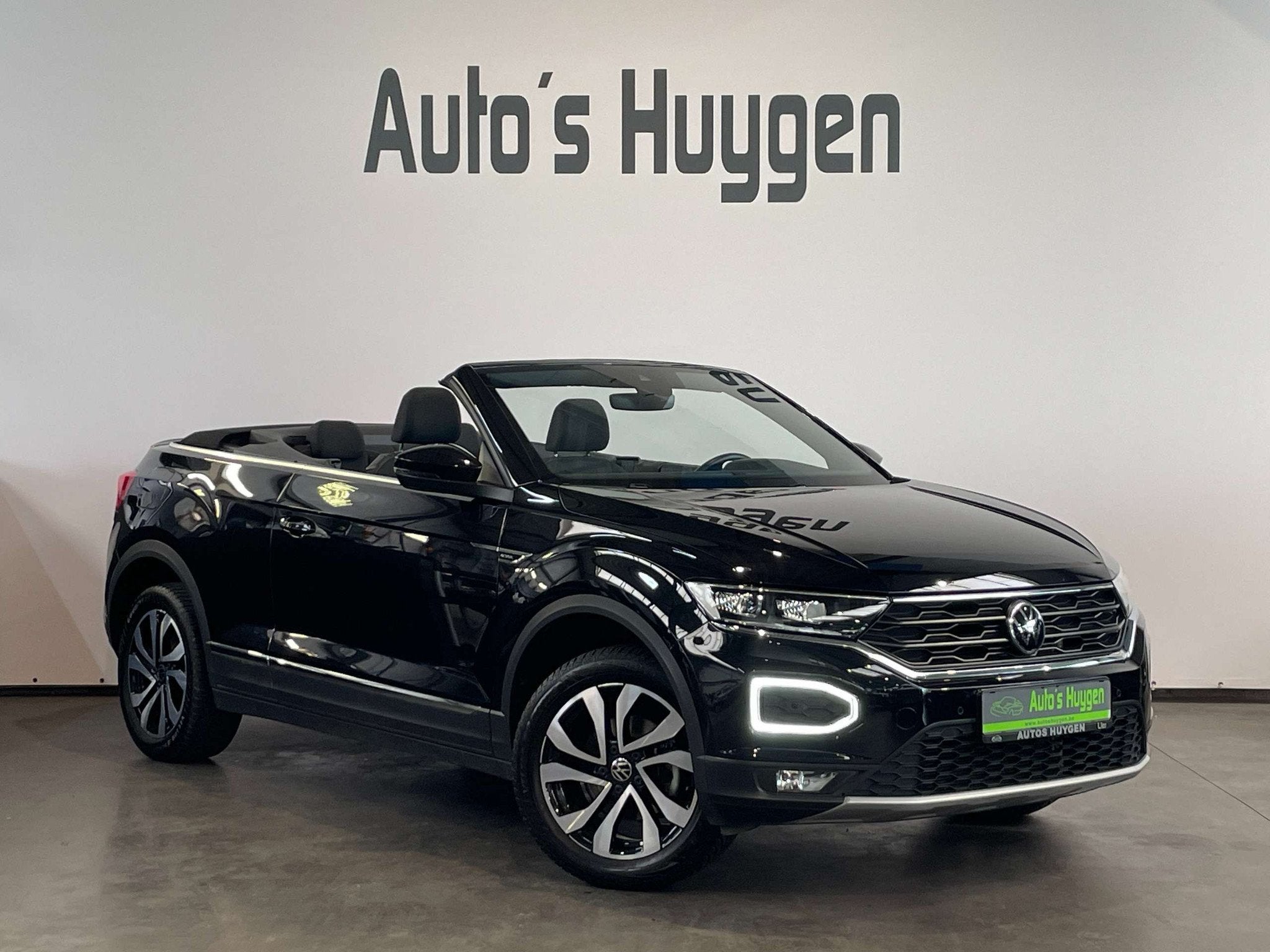 Volkswagen T-Roc Cabriolet 1.0 TSI Active (bj 2021), Auto's, Volkswagen, 4 zetels, Gebruikt, Cabriolet, Zwart