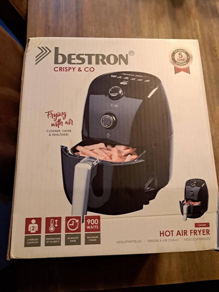 Bestron air fryer AAF300, Enlèvement, Neuf, Friteuse à air, 1000 à 1499 grammes