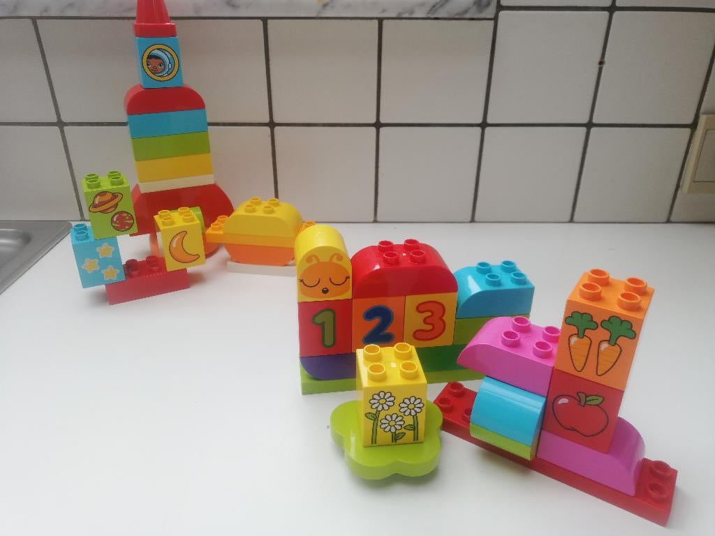 duplo blokken 10815 en 10831, Kinderen en Baby's, Ophalen of Verzenden, Complete set, Duplo