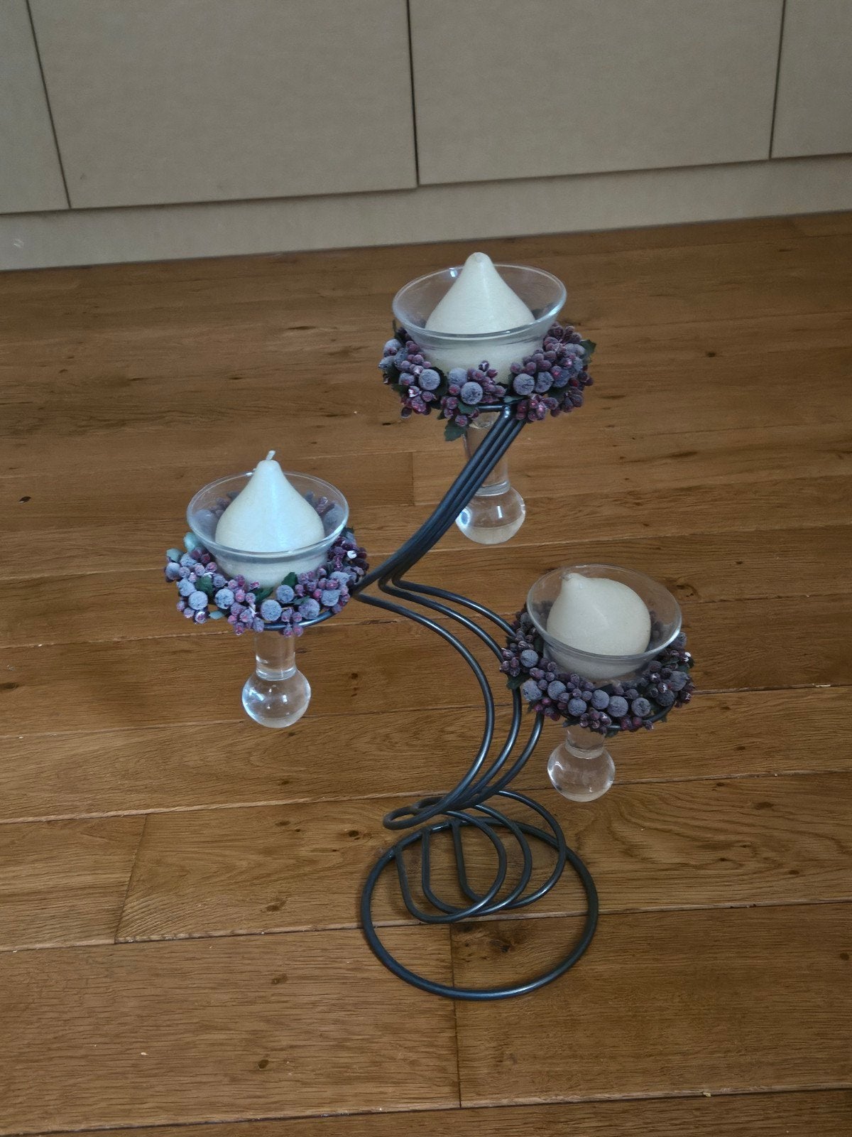 Mooie kaarsenhouder in zeer goede staat, Huis en Inrichting, Woonaccessoires | Kandelaars en Kaarsen, Ophalen