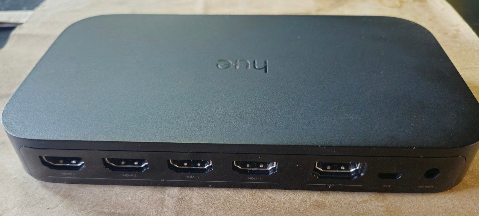 Hue HDMI sync box, TV, Hi-fi & Vidéo, Enlèvement, Comme neuf, HDMI, Sans disque dur