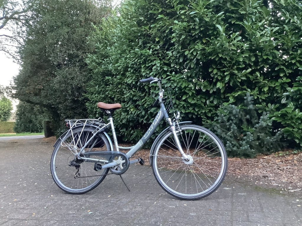 Alu Oxford damesfiets, Gebruikt, Velgrem, 50 tot 53 cm, Ophalen