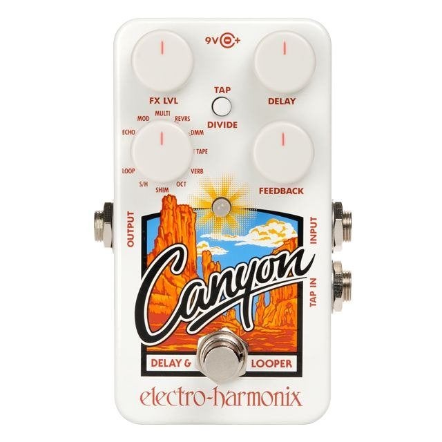 Pédale canyon electron harmonix delay et looper, Musique & Instruments, Enlèvement ou Envoi, Comme neuf, Delay ou Écho