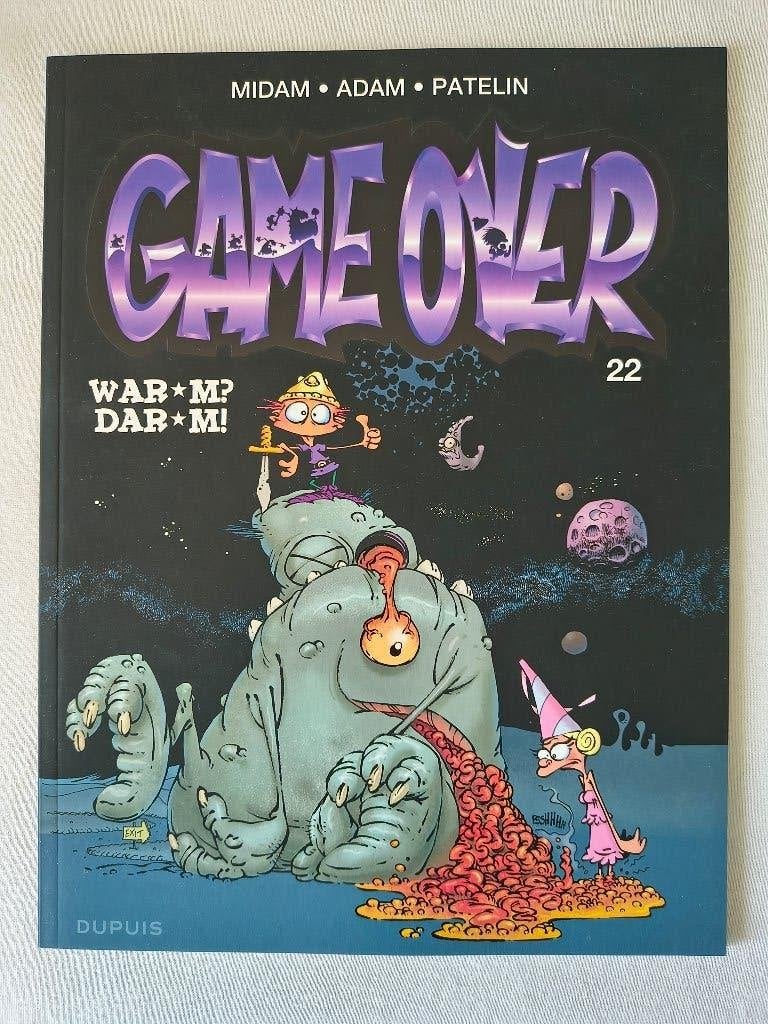 Game over 22 - War*m? Dar*m!, Boeken, Gelezen, Eén stripboek, Ophalen of Verzenden, Midam Adam Patelin