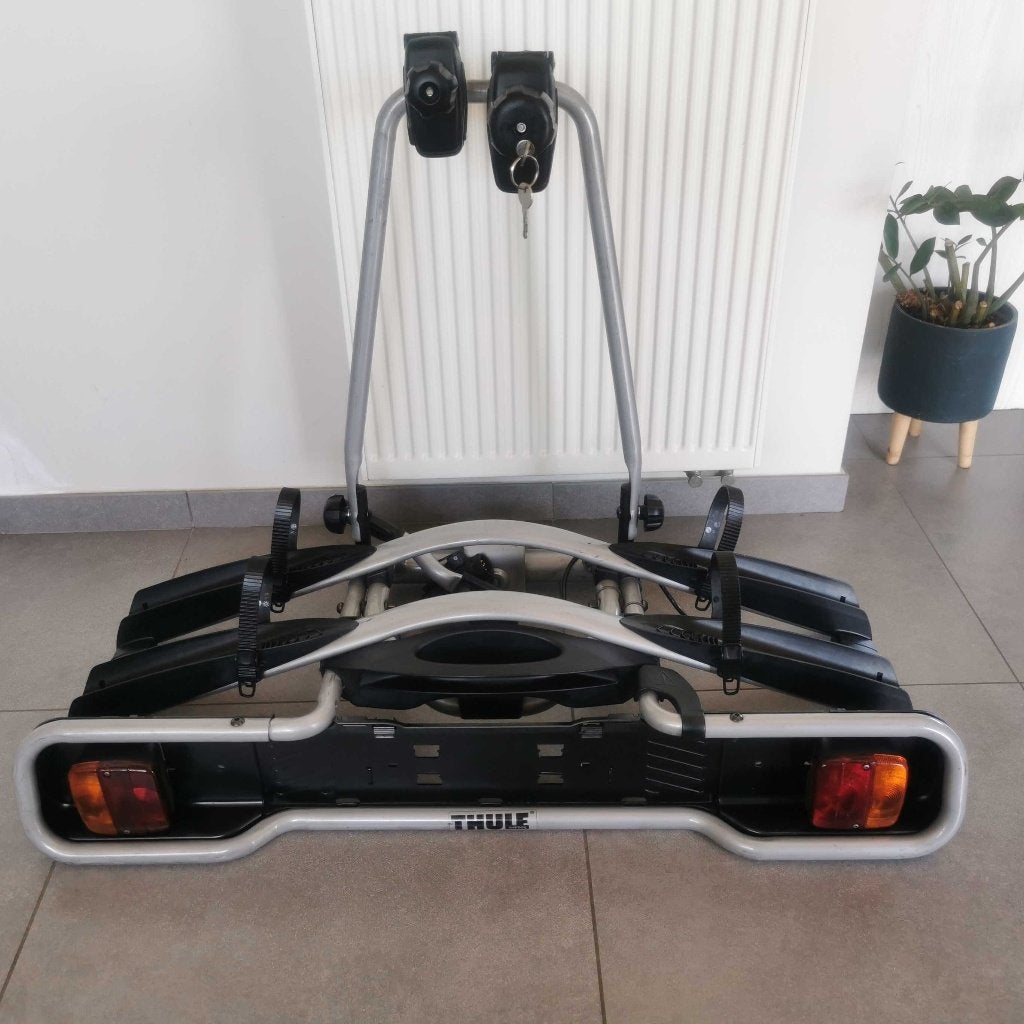 Thule945 met afsluitbare framehouder(niet standaard)+adapter