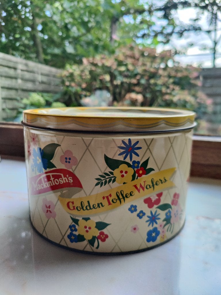 vintage blik Mackintosh, Verzamelen, Ophalen, Gebruikt, Overige merken