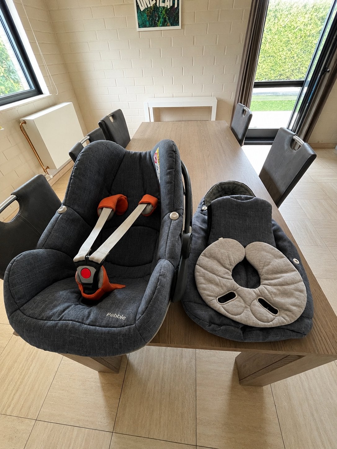 Maxi cosi pebble, Kinderen en Baby's, Ophalen, Zo goed als nieuw