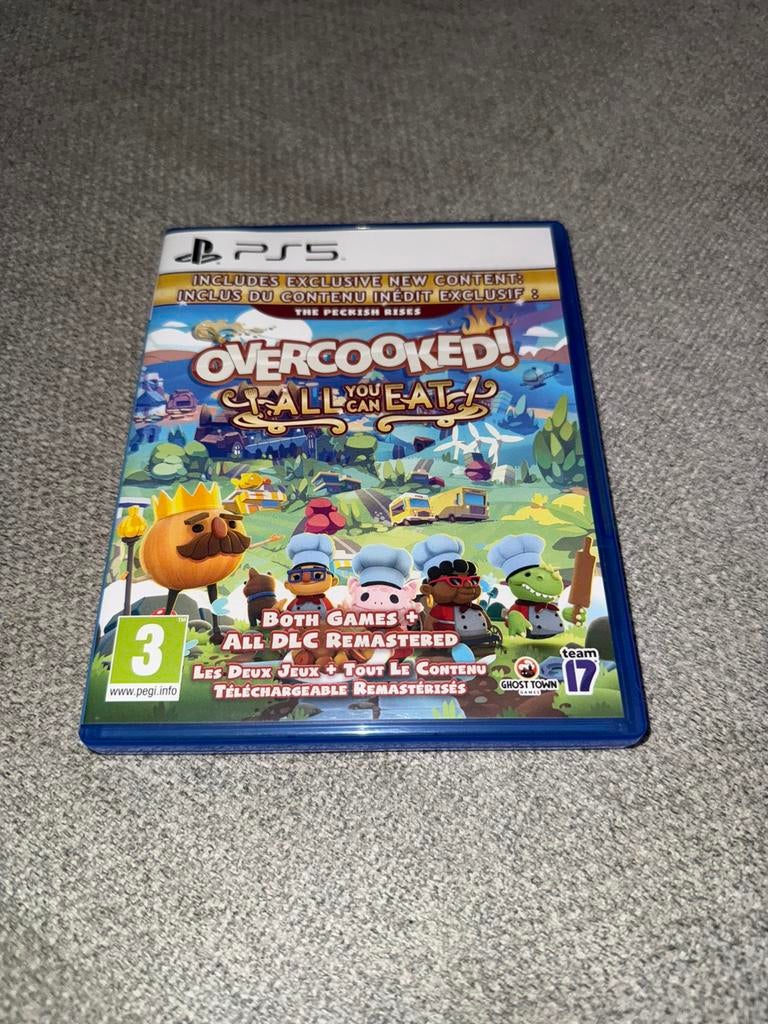 Overcooked! All you can eat PS5, Games en Spelcomputers, Ophalen of Verzenden, Nieuw