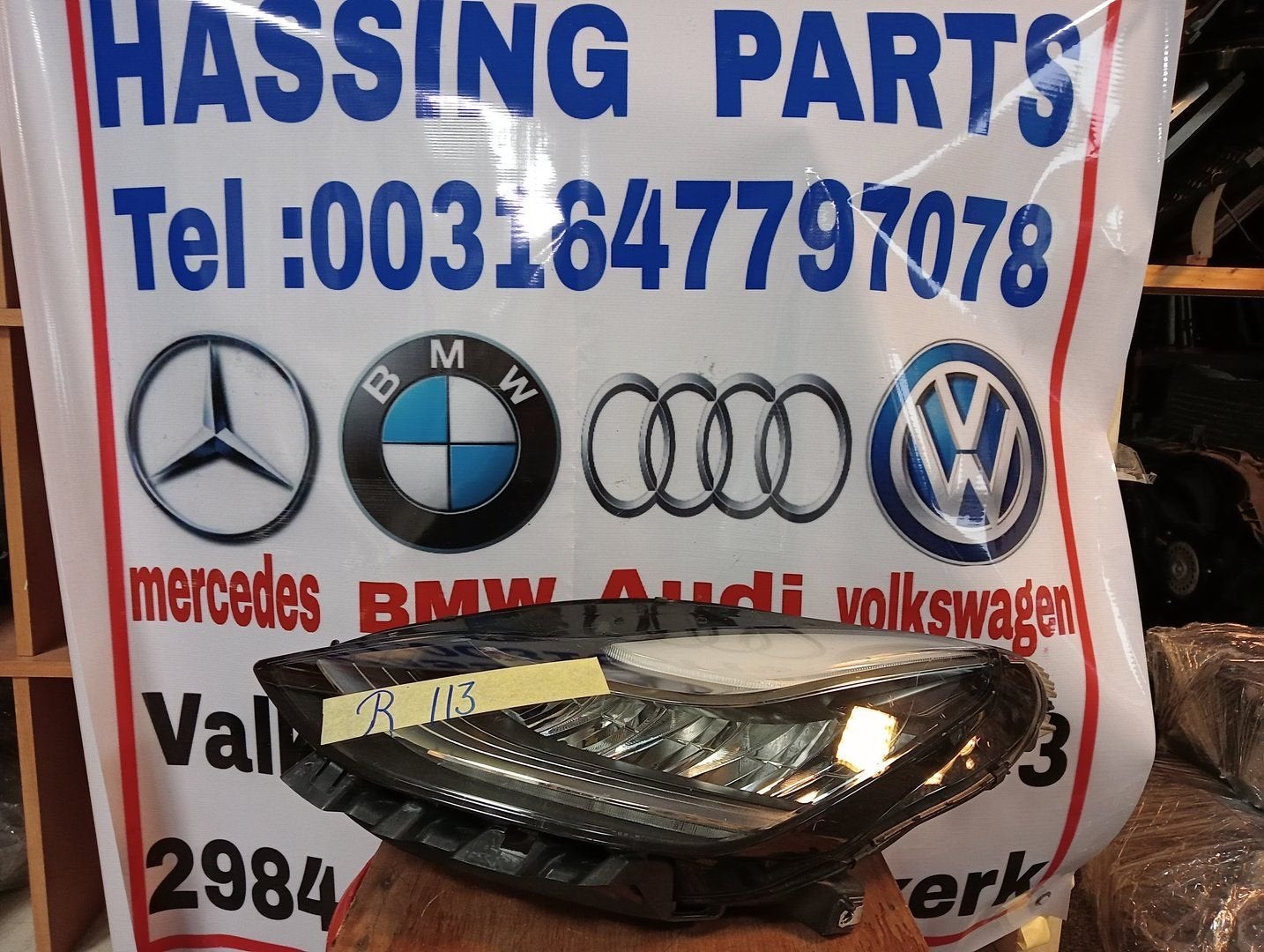 TESLA MODEL 3 Koplamp Links F00HTE701509A, -, Utilisé, Autres marques automobiles, -