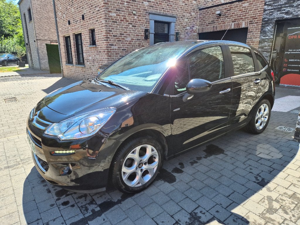 Citroën C3 Exclusive 1.2i 2016 AC Camera Navi GARANTIE, Auto's, Voorwielaandrijving, Dealer onderhouden, Stof, Bedrijf