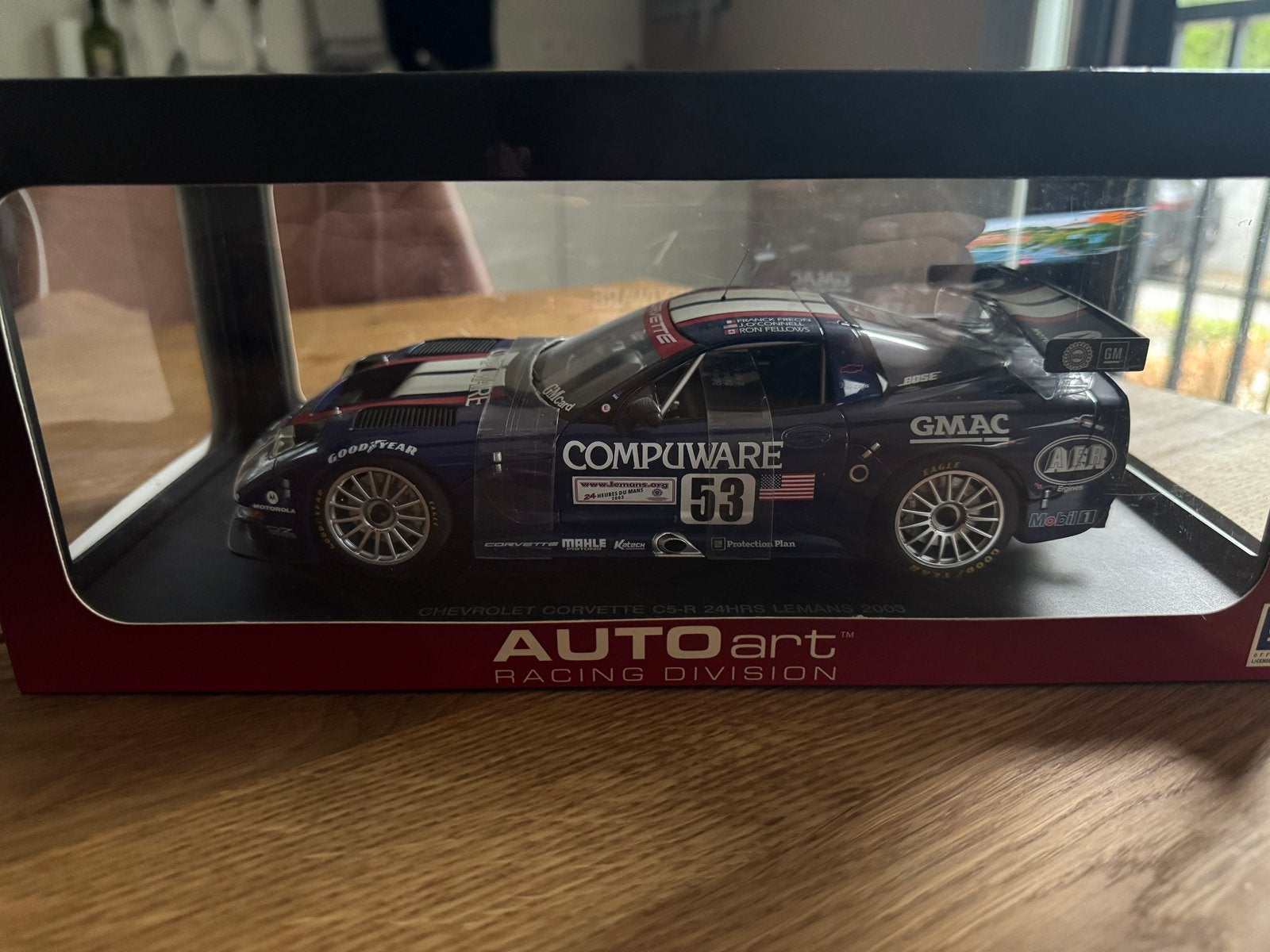 Autoart Corvette C5R 1:18 Lemans 2003, Ophalen of Verzenden, Nieuw, Autoart