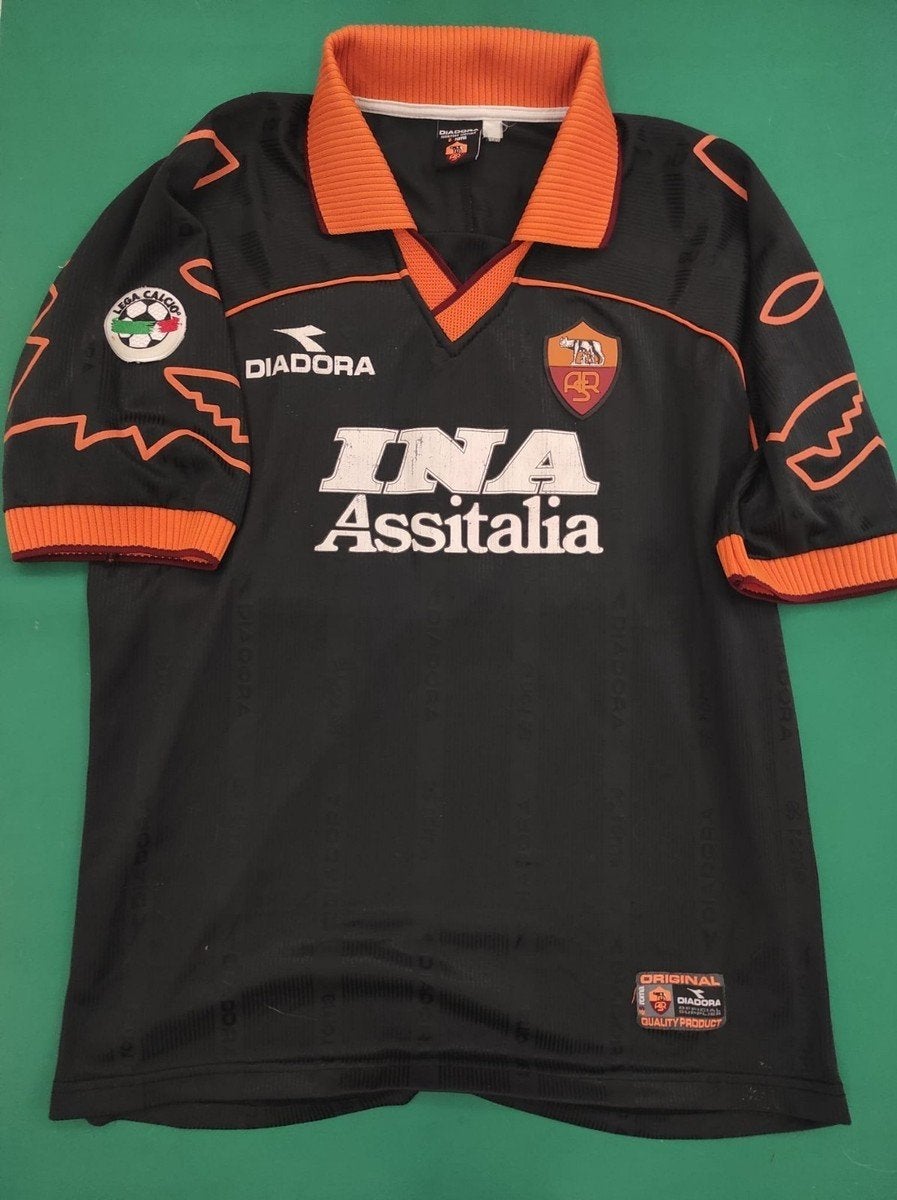AS Roma Totti Voetbal Uitshirt Origineel 1999, Enlèvement ou Envoi