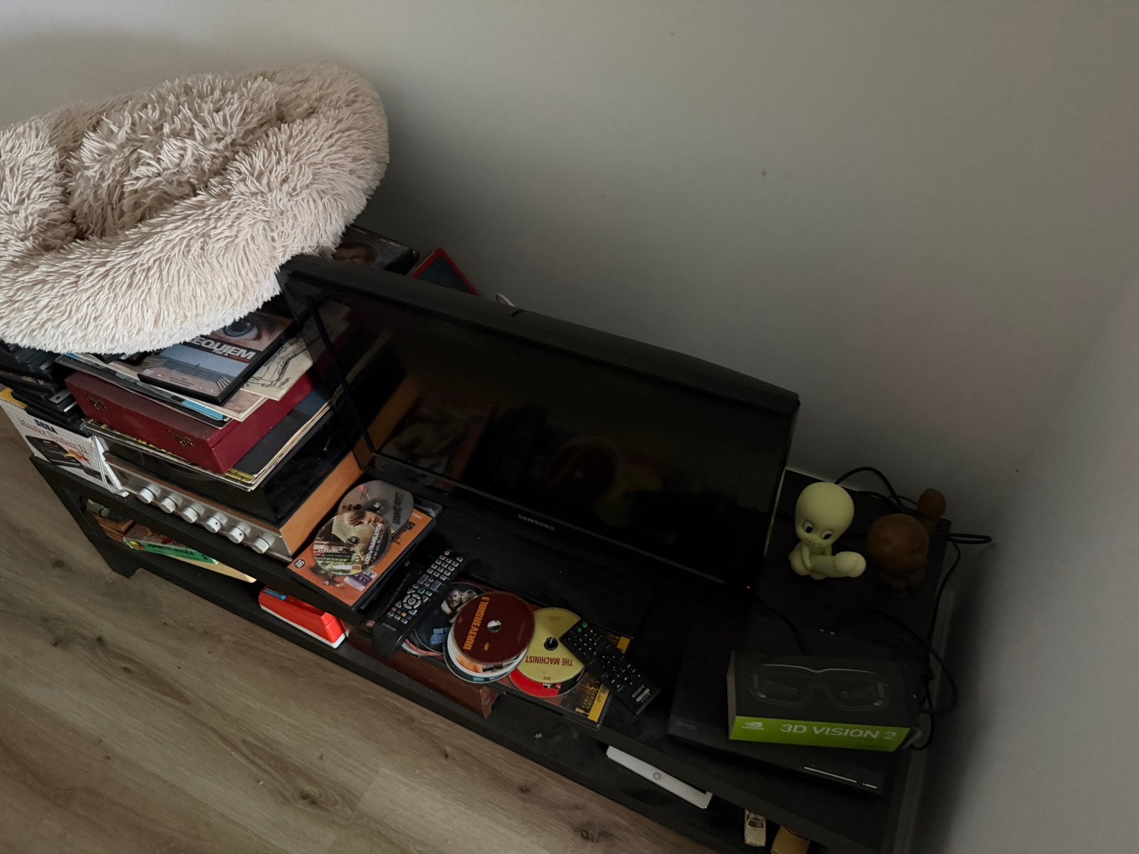 LOT DE PANIER : TV, DVD ET LECTEUR LP EN ÉTAT DE MARCHE, Enlèvement, Utilisé