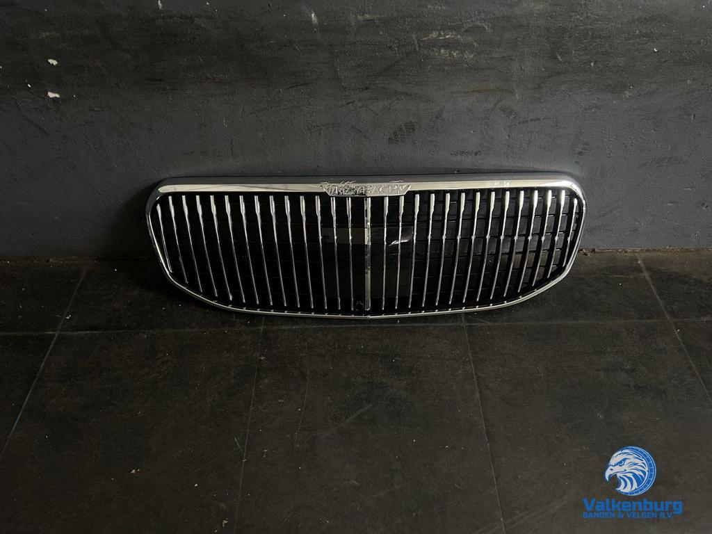 Originele Mercedes GLS Maybach X167 Grill zwart chroom Distr, -, Utilisé, -, -