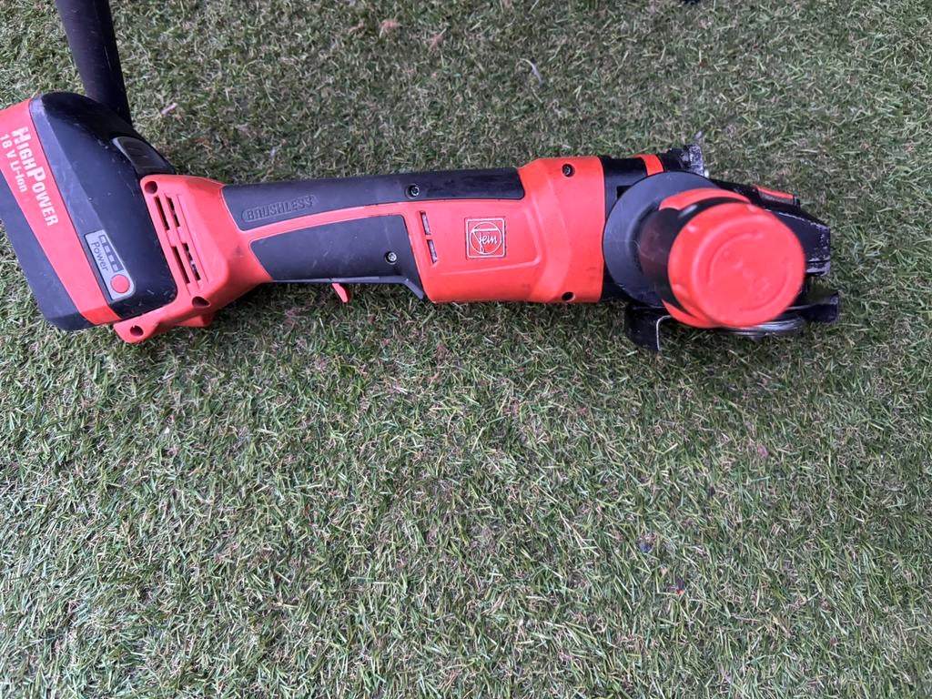 Fein flex akku slijptool 18 V, Doe-het-zelf en Bouw, Ophalen, Zo goed als nieuw, Haakse handslijpmachine