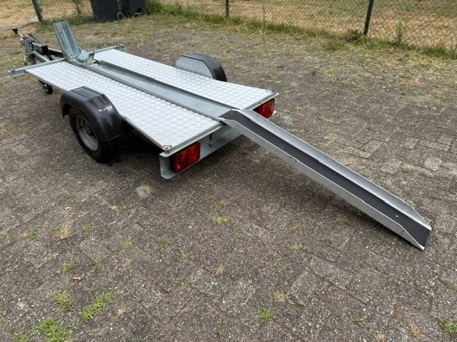 motor aanhanger, Ophalen, Gebruikt