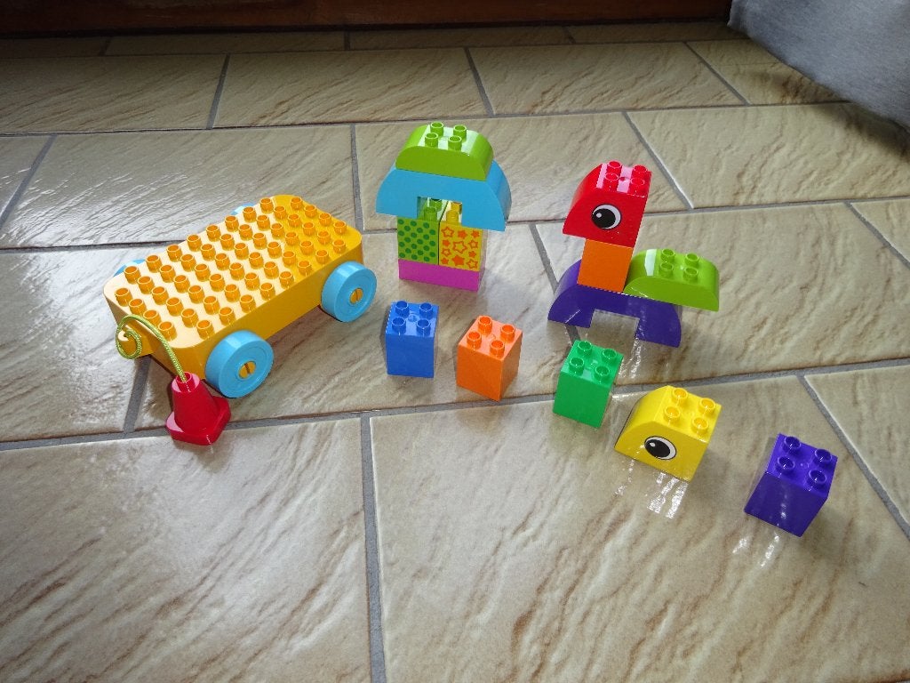Duplo speelkar, Kinderen en Baby's, Ophalen of Verzenden, Zo goed als nieuw, Compleet, Duplo