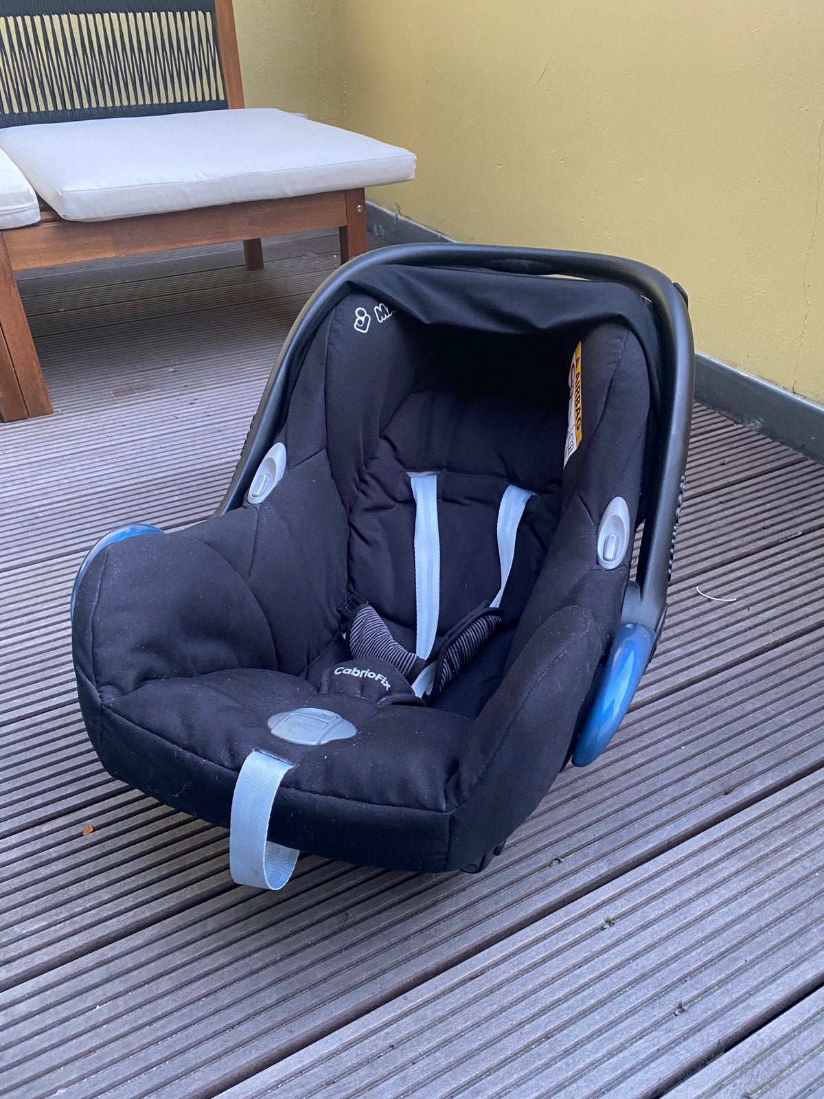 Maxi-Cosi CabrioFix – coque bébé / siège auto groupe 0+, Enfants & Bébés, Protection latérale, Enlèvement, Utilisé, Ceinture de sécurité ou Isofix