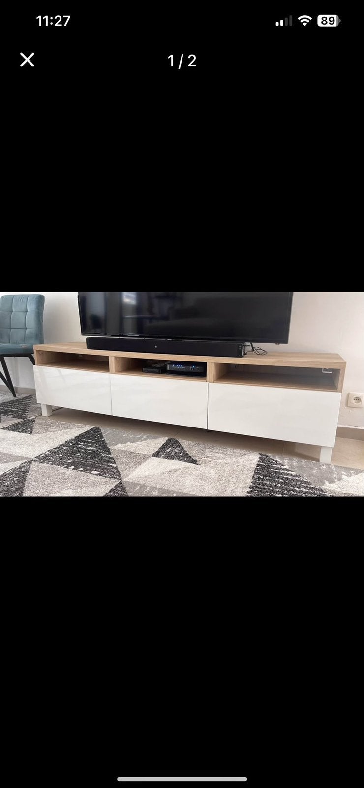 IKEA Besta tv kast, Ophalen, Zo goed als nieuw