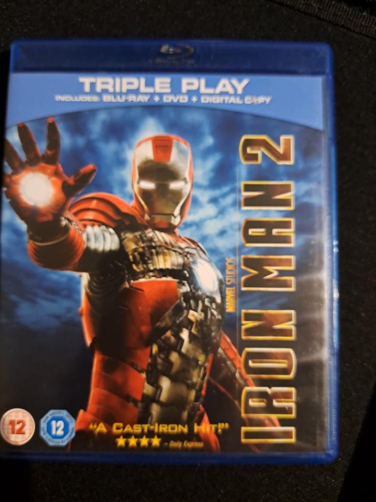 Blu ray iron man 2, Ophalen, Zo goed als nieuw, Actie