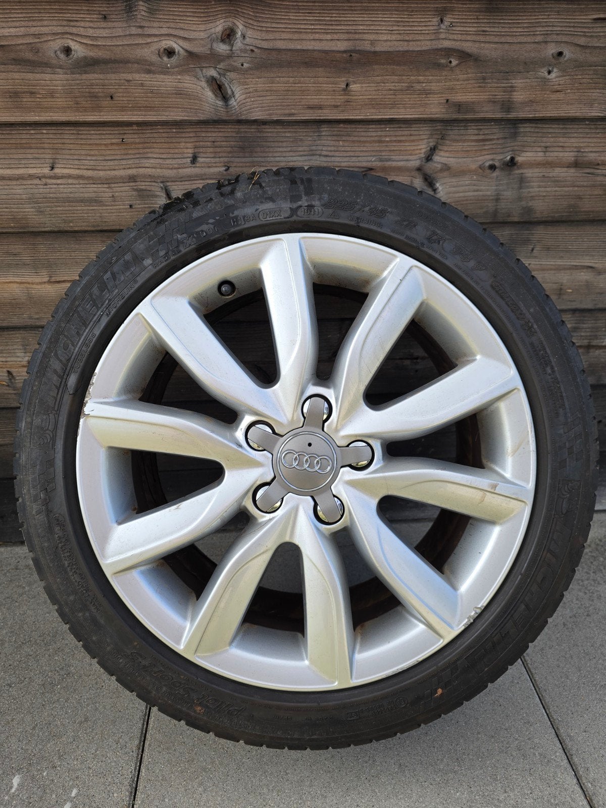 Originele Audi sportvelgen 17 inch €350, Auto-onderdelen, Banden en Velgen, Ophalen, 17 inch, Velg(en)