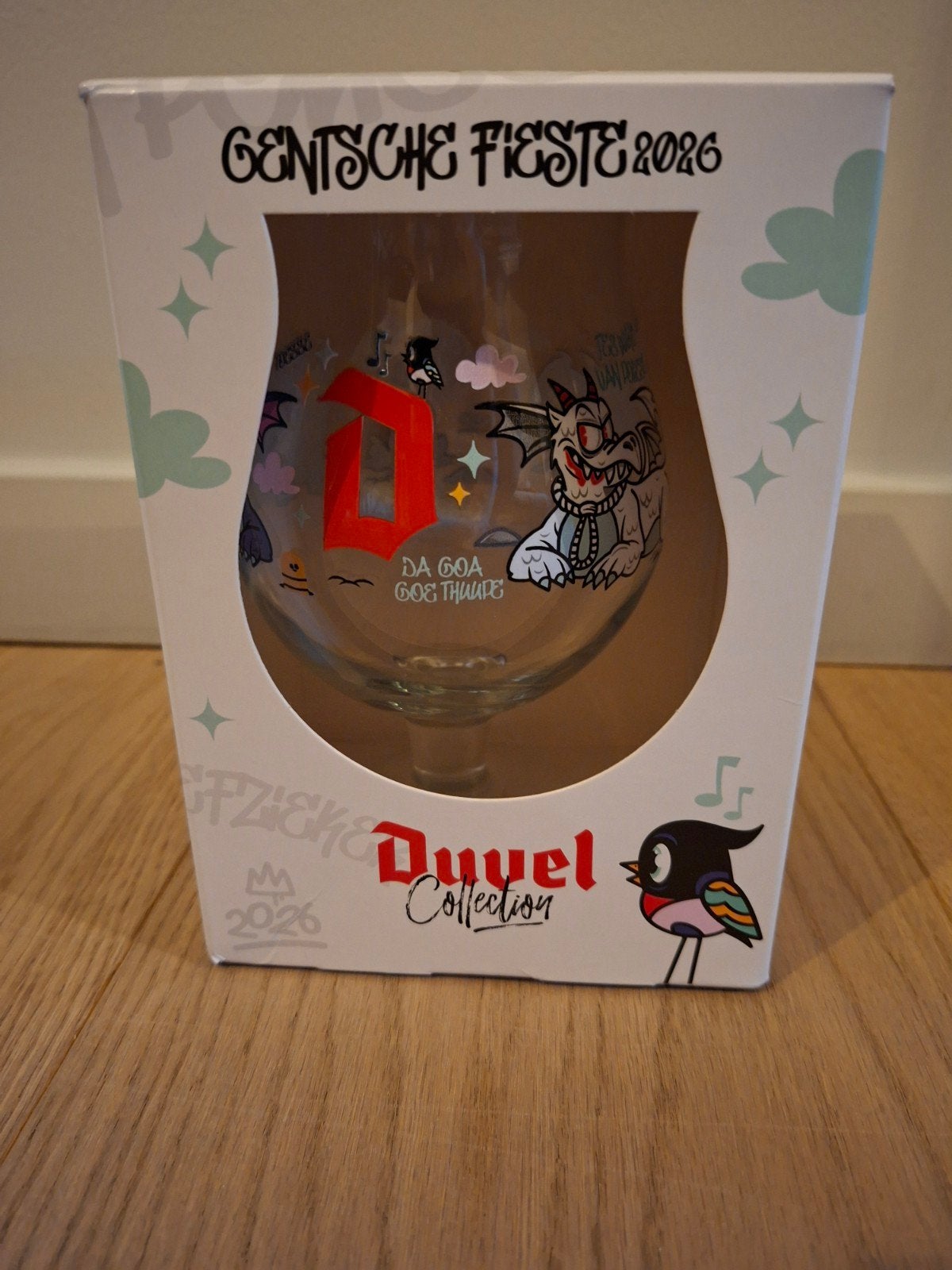 Duvel Gentse Feesten 2026 glas, Ophalen, Nieuw, Glas of Glazen, Duvel