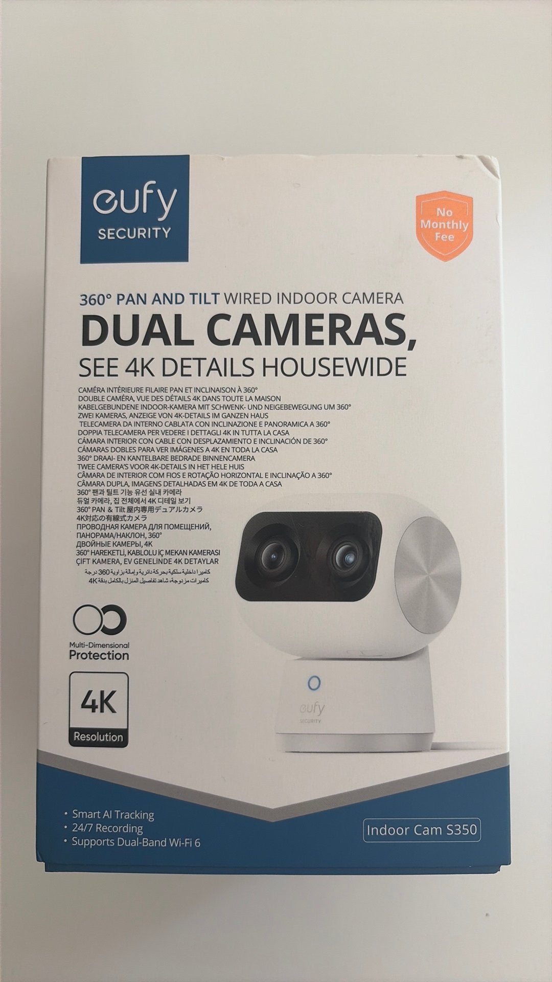 S350 eufycam, Audio, Tv en Foto, Videobewaking, Ophalen, Zo goed als nieuw