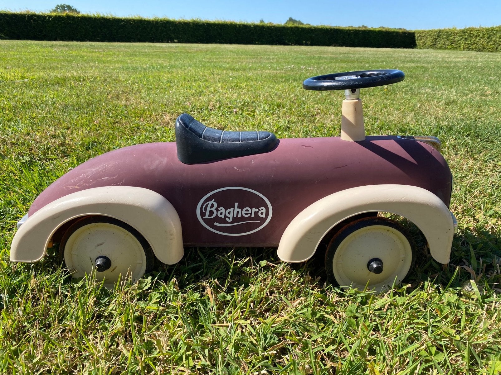 Baghera kinderauto, Kinderen en Baby's, Speelgoed | Buiten | Voertuigen en Loopfietsen, Ophalen, Gebruikt, Duwvoertuig