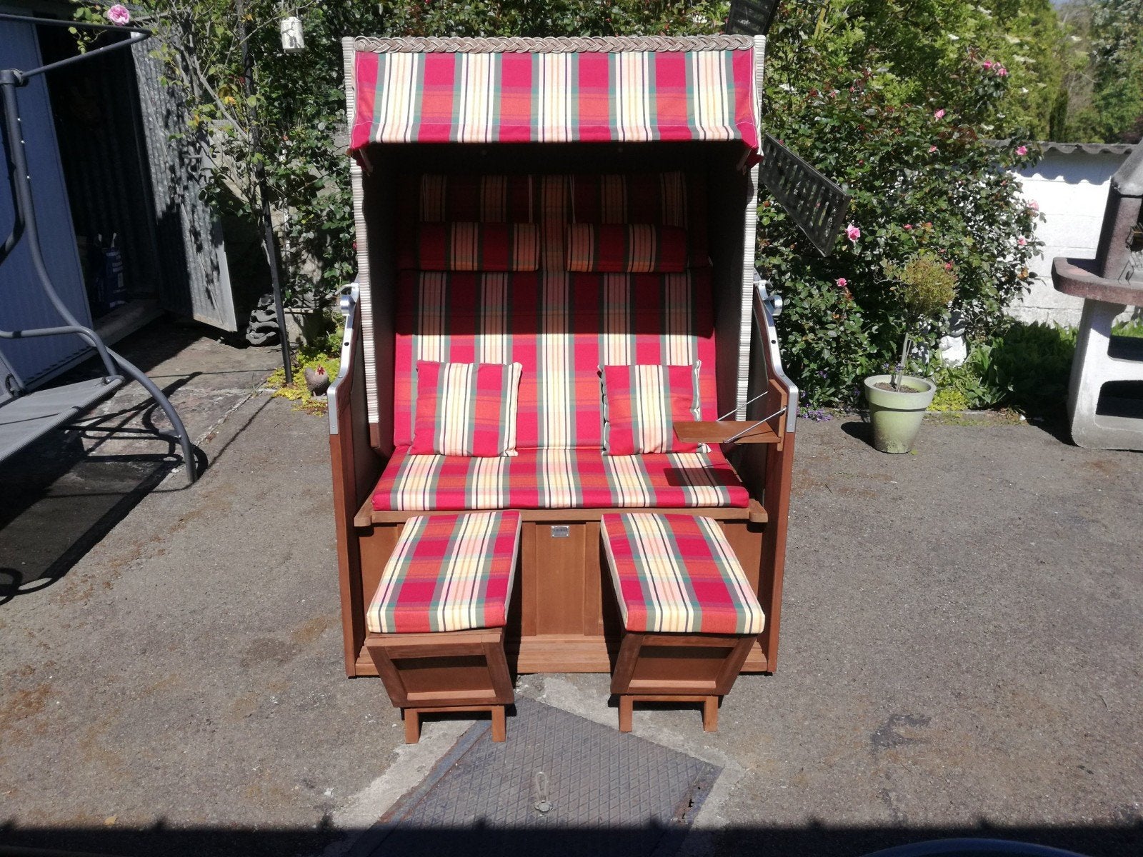 fauteuil pour l'été, Ophalen