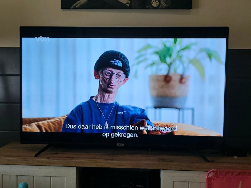 als nieuwe TCL 4k ulta hd tv 55 inch 137 cm, Ophalen, Zo goed als nieuw