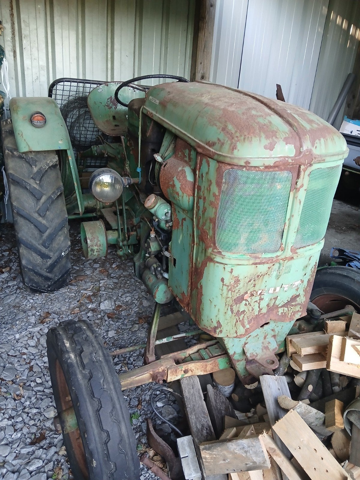 tracteur deutz 2 ( F1l514 et F2l712 ), Enlèvement