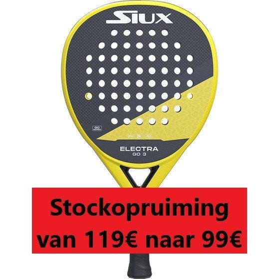 Nieuwe Siux Electra Go 3 padel racket, Ophalen of Verzenden, Nieuw, Padelracket