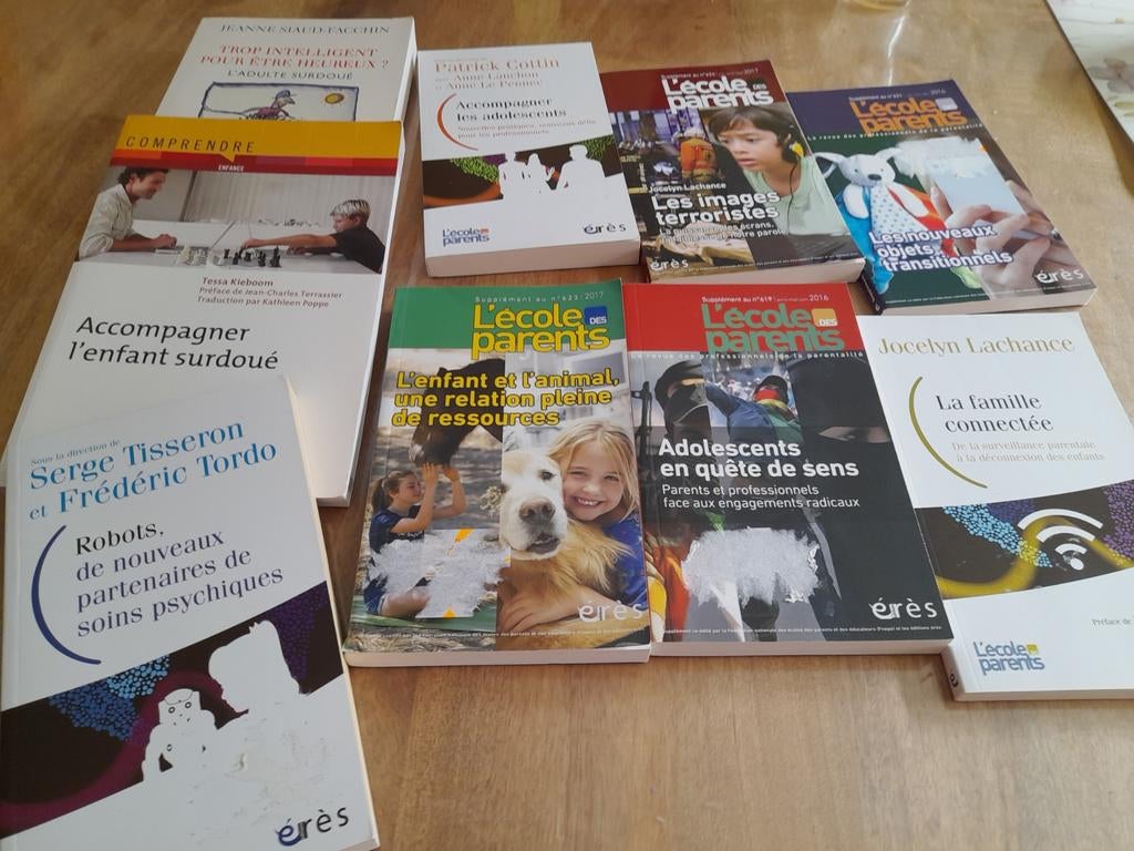 Lot ouvrages de psychologie, Enlèvement