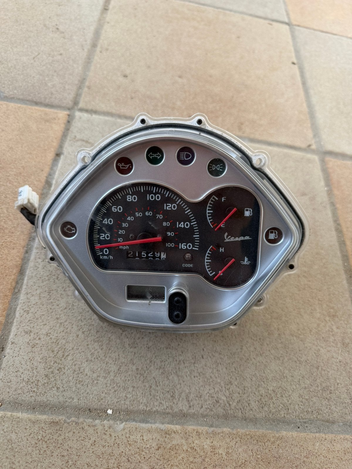 Vespa GTS Super Sport kilometer teller, Ophalen of Verzenden