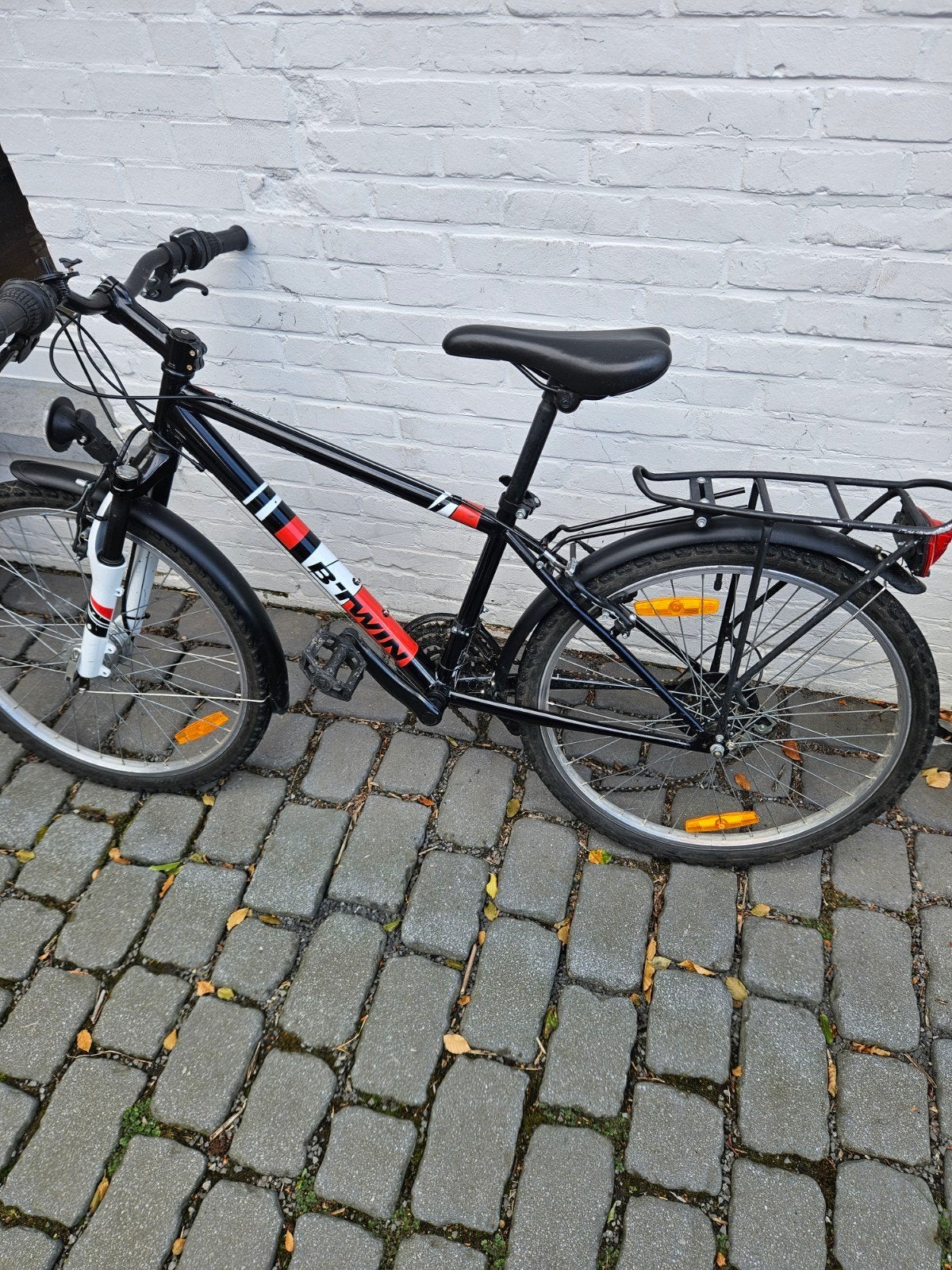 kinderfiets btwin 9 tot 12 jaar, Fietsen en Brommers, Ophalen, Gebruikt, Velgrem, Btwin Decathlon