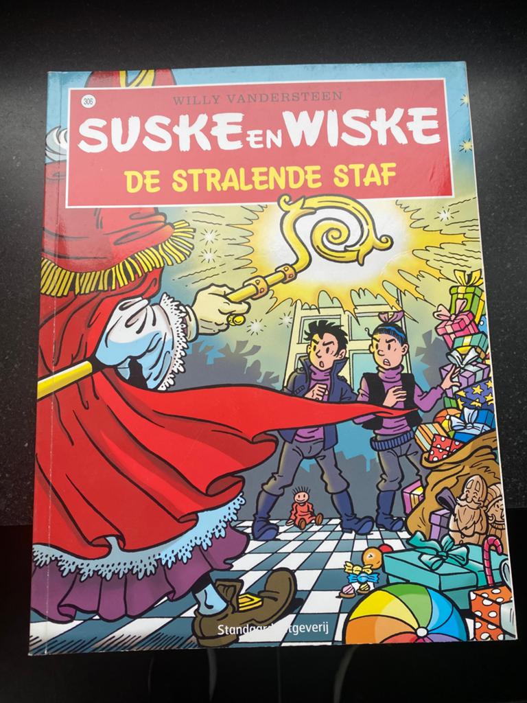 Suske en Wiske ‘ De Stralende Staf’ 306, Ophalen of Verzenden, Zo goed als nieuw