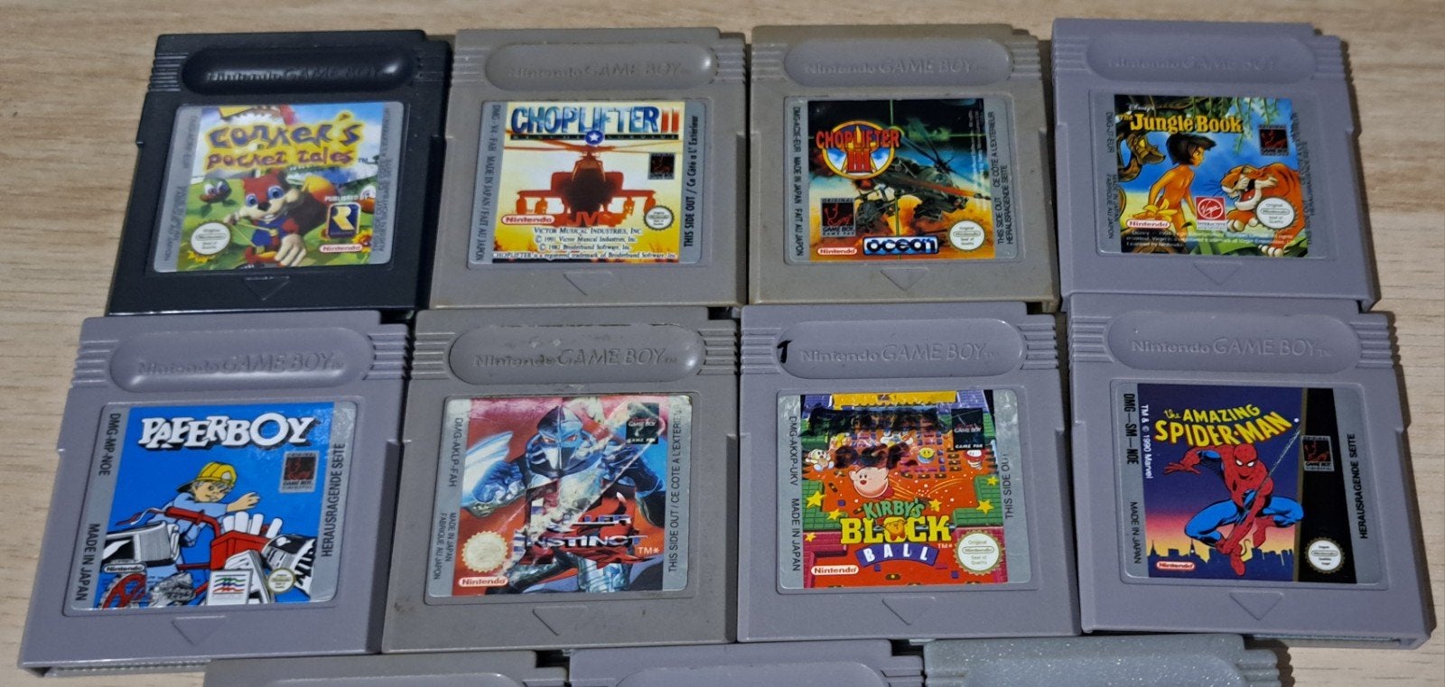 8 originele Nintendo Gameboy-spellen, Games en Spelcomputers, Games | Nintendo Game Boy, Ophalen of Verzenden, Zo goed als nieuw