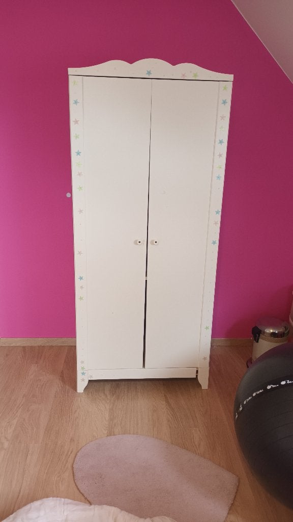 Klerenkast, Utilisé, 50 à 100 cm, Avec porte(s), 50 à 75 cm