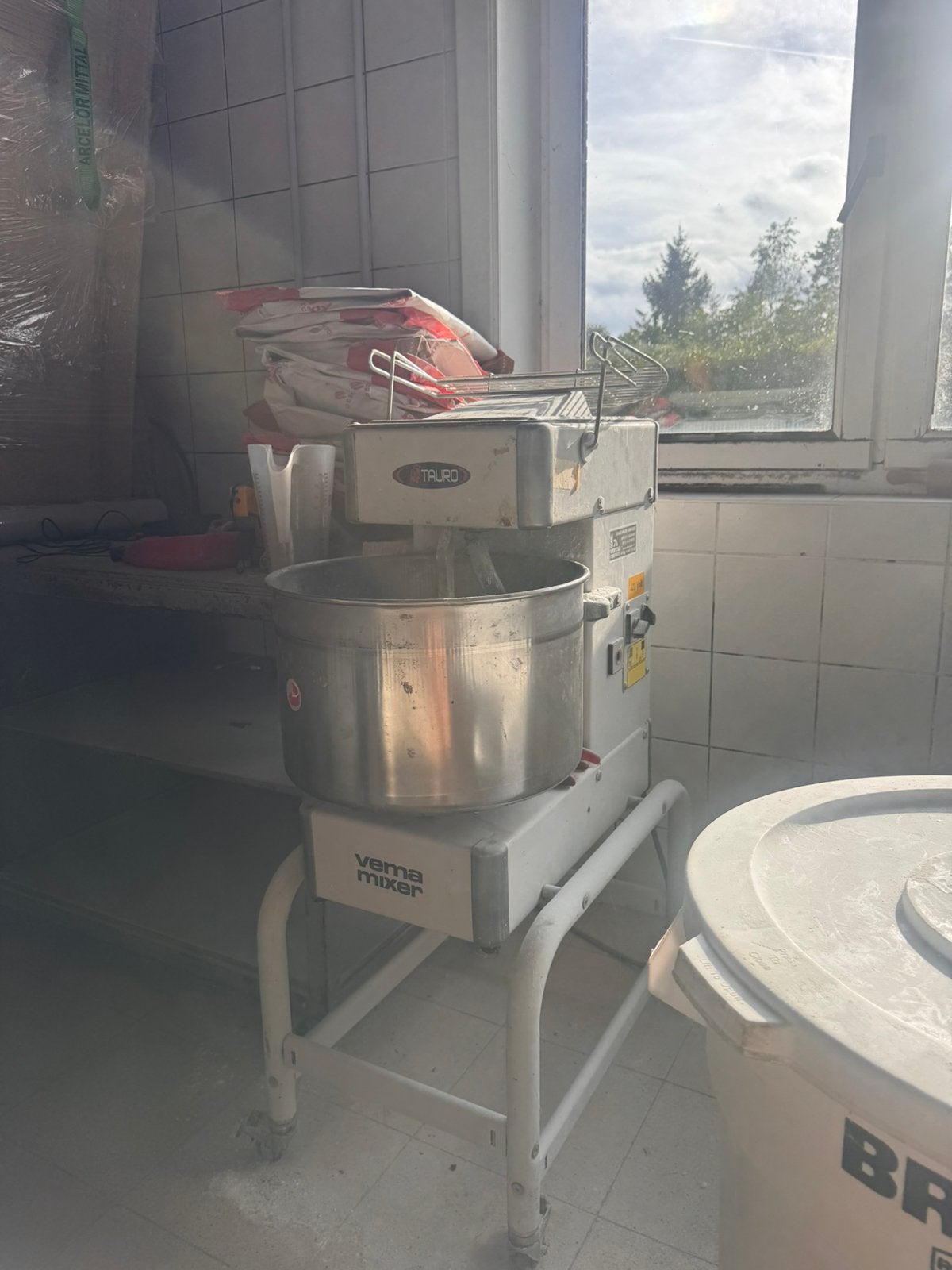 Machine deegmaker, Ophalen, Gebruikt